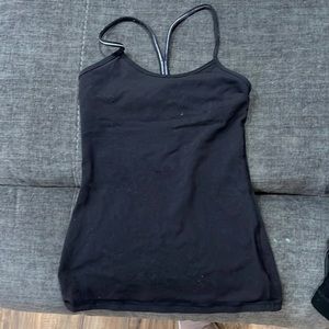 Lulu lemon tank top black size 2